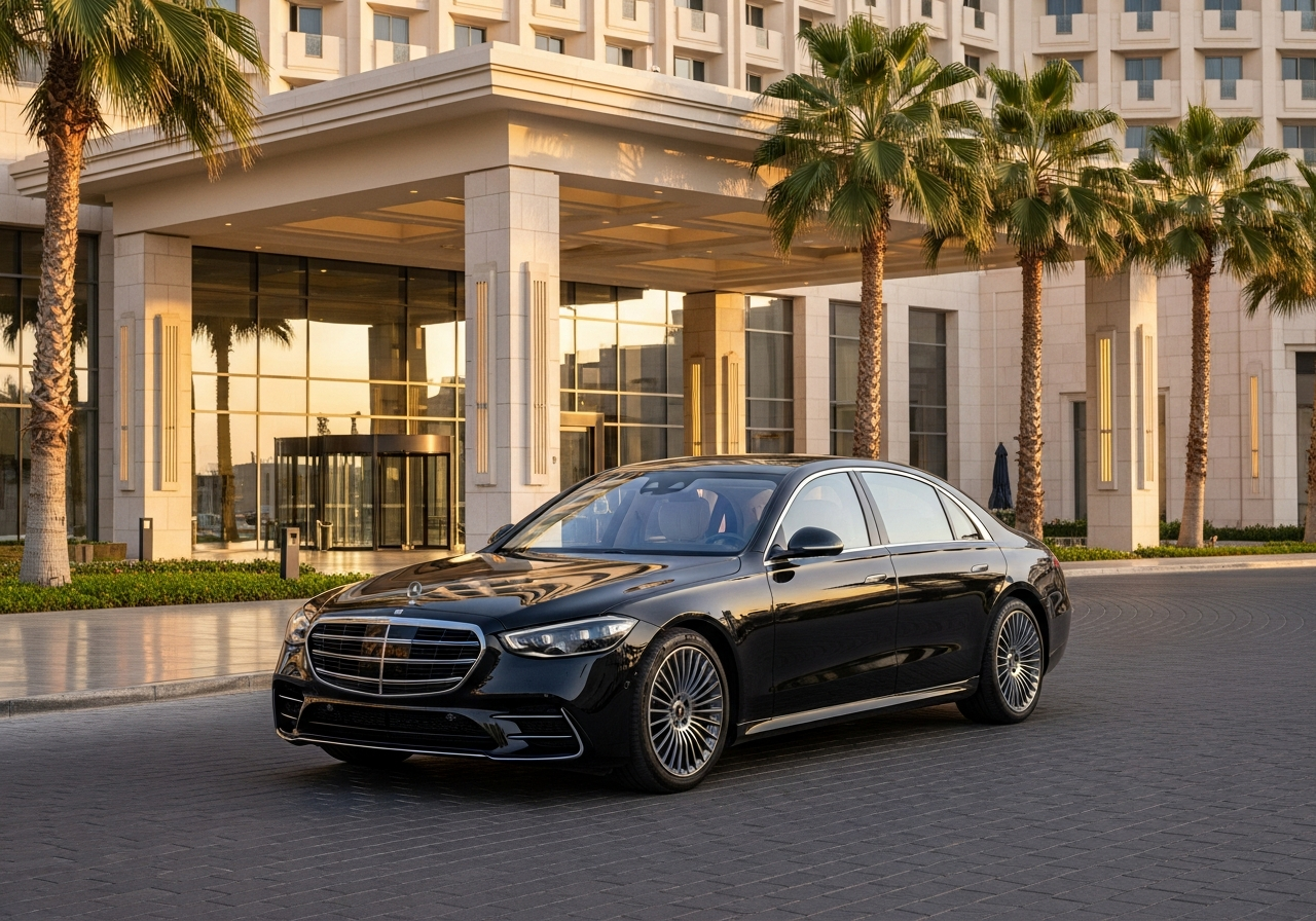 Mercedes-Benz S580 2023 (Flagship Luxury) for rent in Muscat