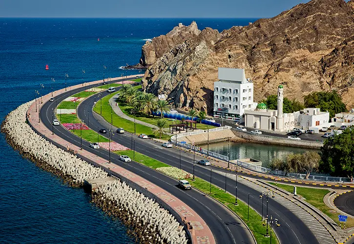 سفر جاده‌ای مسقط